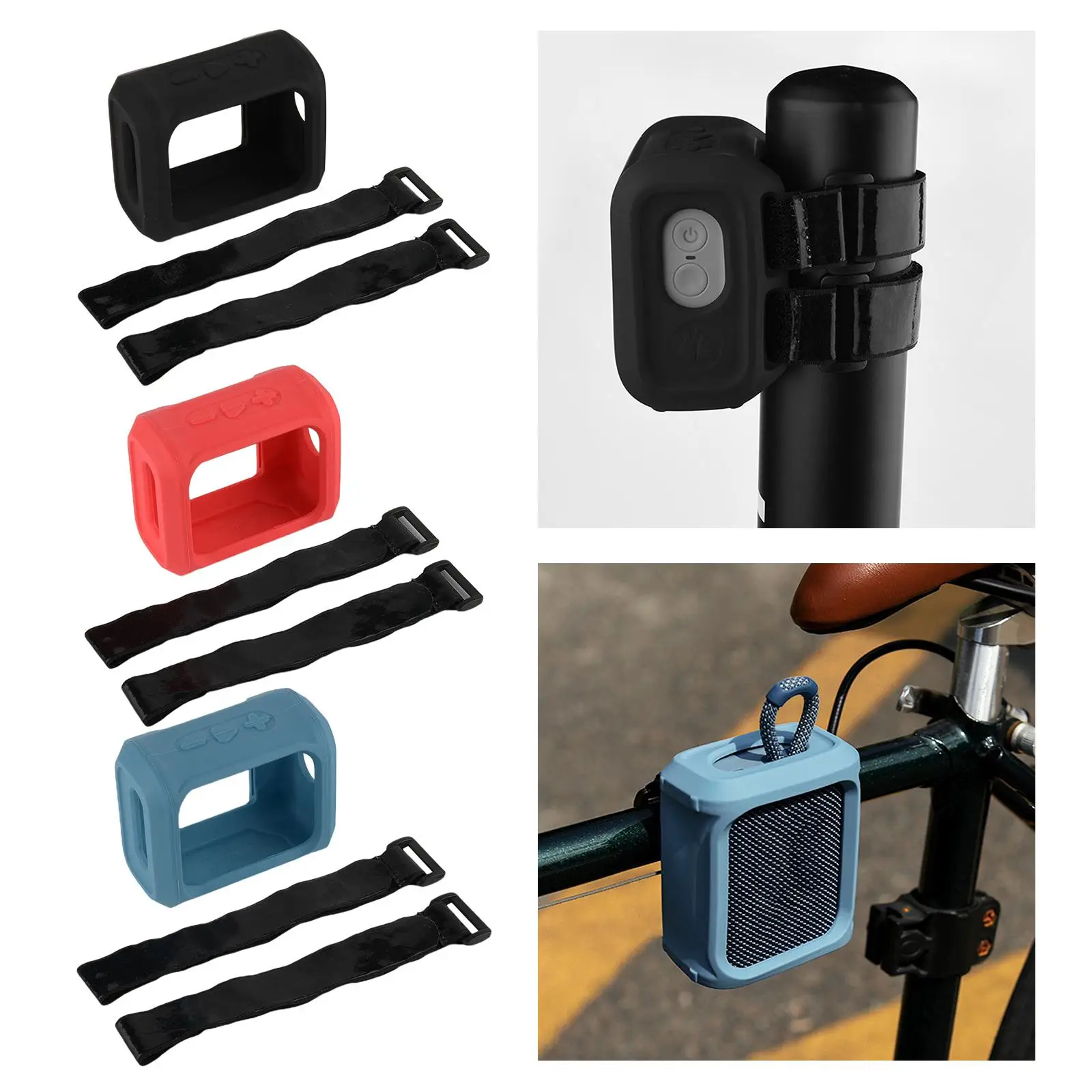 

Bicycle Speaker Protection Bracket for JBL GO3 Protect Case Strap Bracket Portable GO 3 Speaker Storage Shell Outdoor Stand