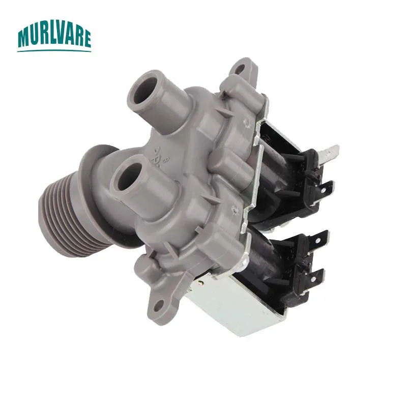 Washing Machine Double-Head Water Inlet Valve FCS180A Solenoid Valve For Panasonic Pulsator Washing Machine XQB65/XQB75 Series