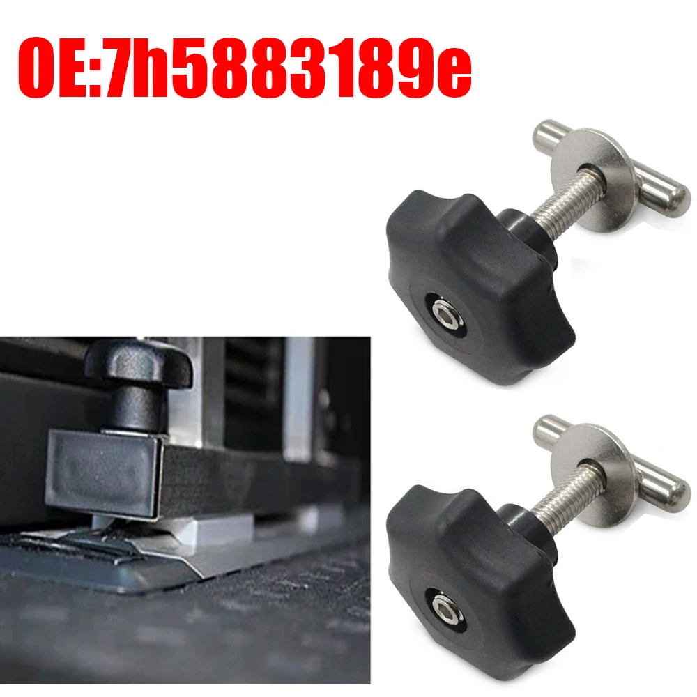 Juego de pernos de montaje de 50mm para coche, tornillos de riel de bloqueo, accesorios de sujeción de tablero multiflex para tablero multiflex VW T5 T6, 4 Uds.