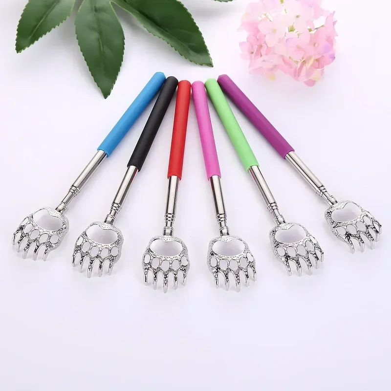 Telescopic Back Scratcher Extendable Itch Reliever Massager for Adults Elderly Long Handled Scratch Tool for Back, Leg Portable