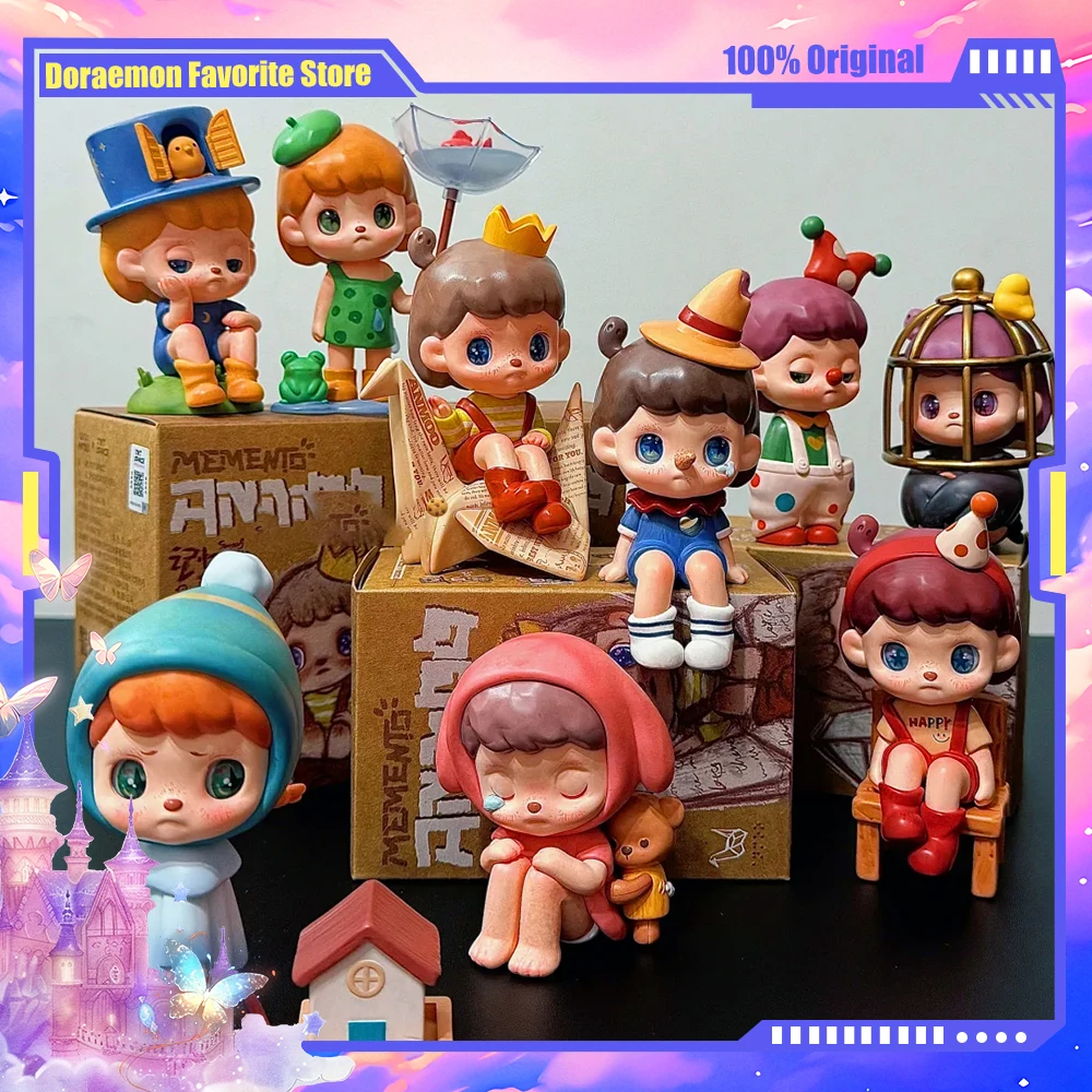 

Anmoo The World Is Lying Fairy Tale Series Blind Box Figure Cute Doll Desk Collectible Surprise Toy Gift Dolls Trendy Cute Model