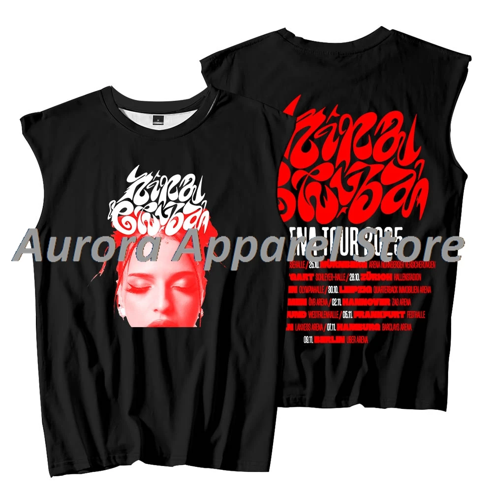 

Nina Chuba Arena Tour 2025 Merch Sleeveless T-Shirts Streetwear Tops Women Men Fashion Tank Tops