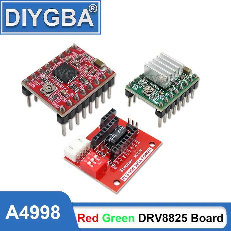 Плата-расширения-rv8825-a4988-шаговый-Драйвер-радиатор-для-запчастей-3d-принтера-reprap-Драйвер-шагового-двигателя-с-радиатором