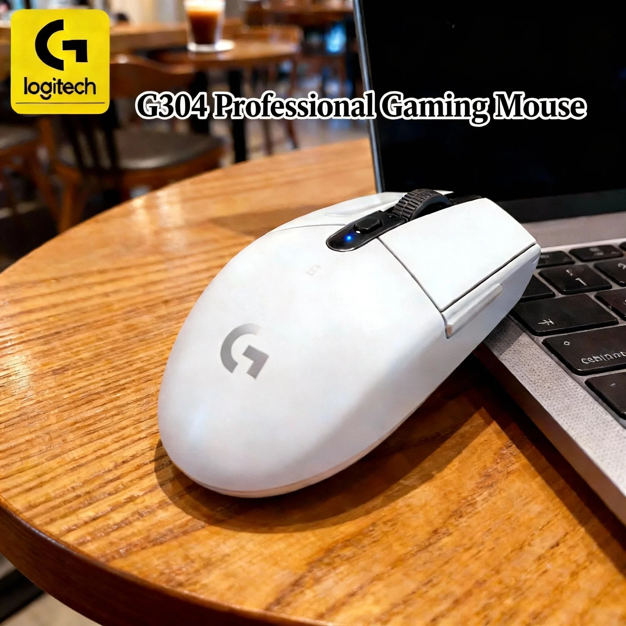 

[A Must-Have for Gamers] Logitech G304 Wireless Mouse, 12000 DPI, Hero Sensor, Supports PC and Mac Systems