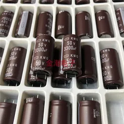 12pcs new NIPPON KMQ 3300UF/50V 18x35mm NCC electrolytic capacitor 50V3300UF CHEMI-CON kmq 3300uF 50V 105 degrees