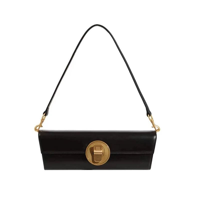 PECO New 2025 Fashion Baguette Bag Easy-to-carry Retro Crossbody Underarm Bag Niche Women's Bag