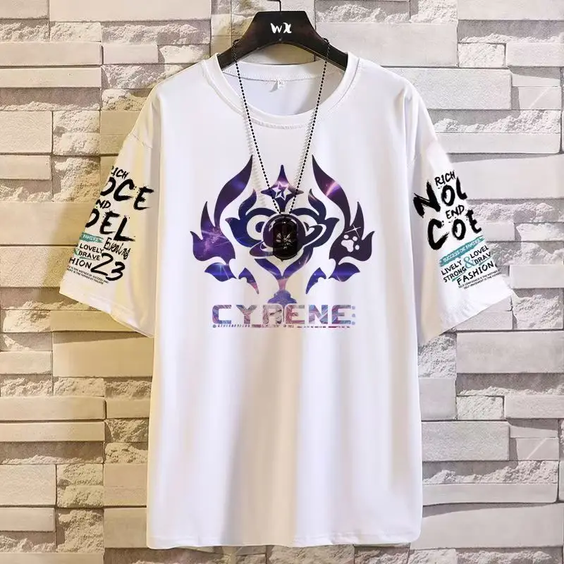 Honkai:Star Rail Boothill Firefly  T-Shirts Women Men Short-sleeved T-shirt Unisex Harajuku Couple Streetwear Clothes  Game Tees