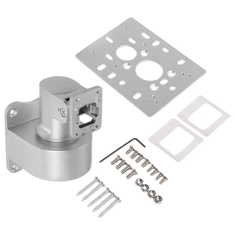 AC57-Wall-Mounted Bracket Face Recognition Machines Access Control Multi-Angle Adjustment Universal Aluminum Alloy Base