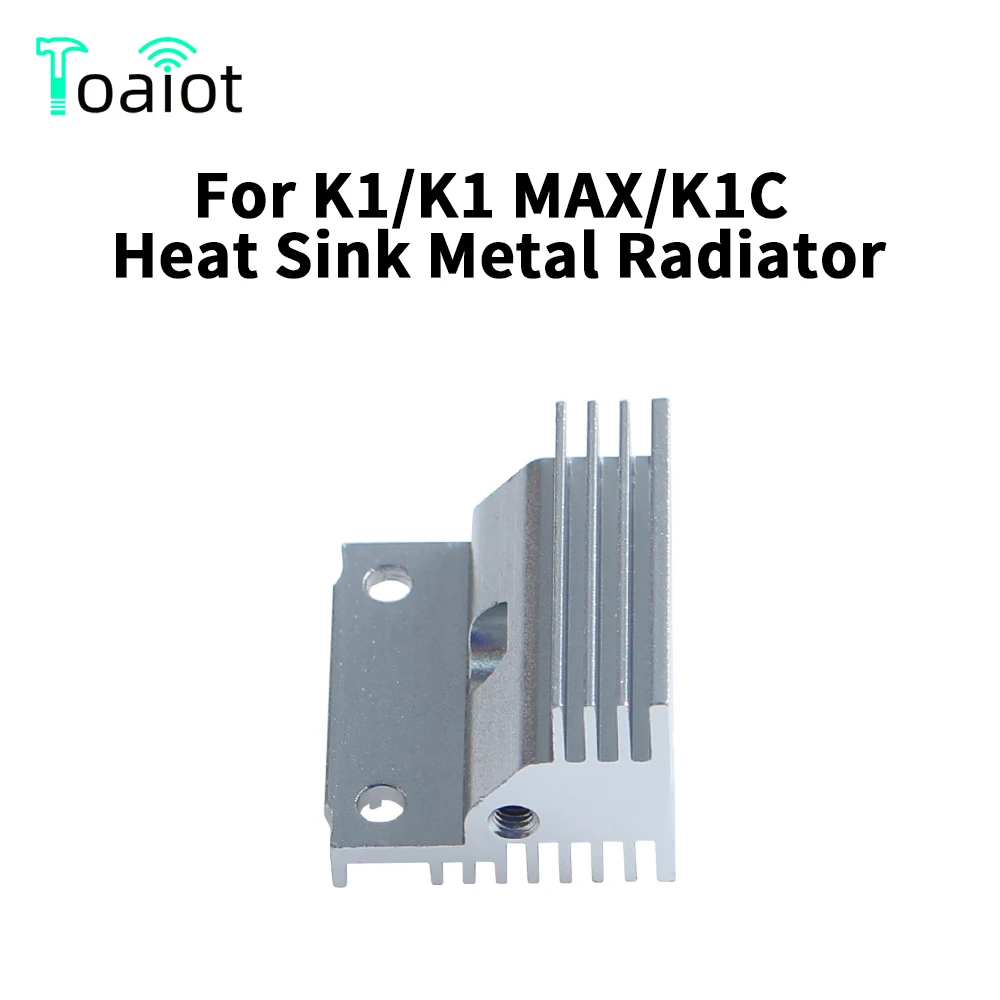 Radiator for Creality K1/K1C/K1 MAX Metal Heat Sink Good Disspation for Creality K1 Series Radiator 3D Printer Accessories