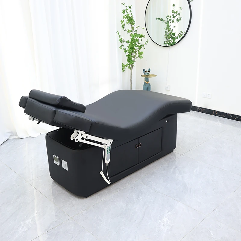 Electric Beauty Bed Massage Table Beauty Facial Bed Adjustable Spa Lash Bed Lightweight for Salon Shop