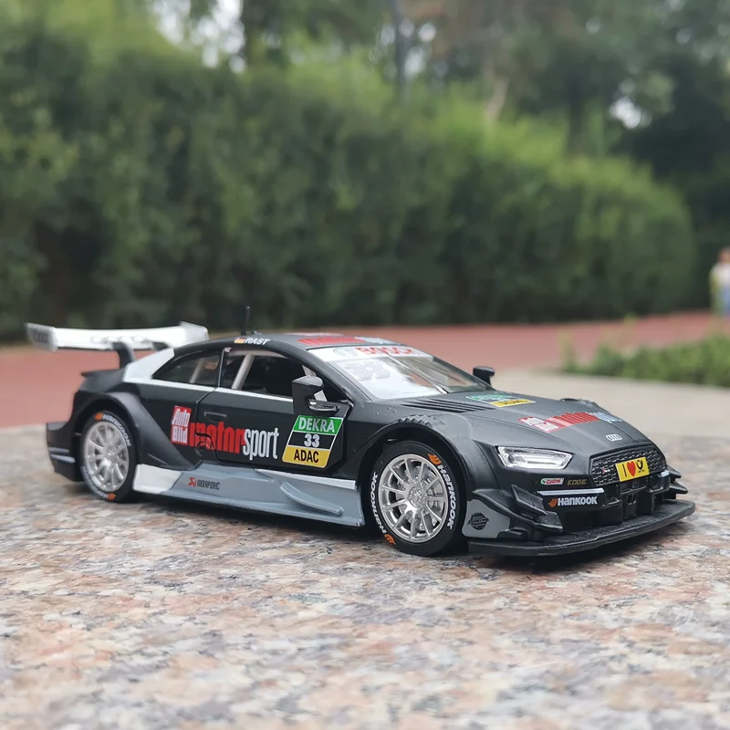 

1:32 RS5 DTM Toys Car Model Luxury Sport Car Alloy Diecast Simulation Sound Light Vehicle For Boys Christmas Gift