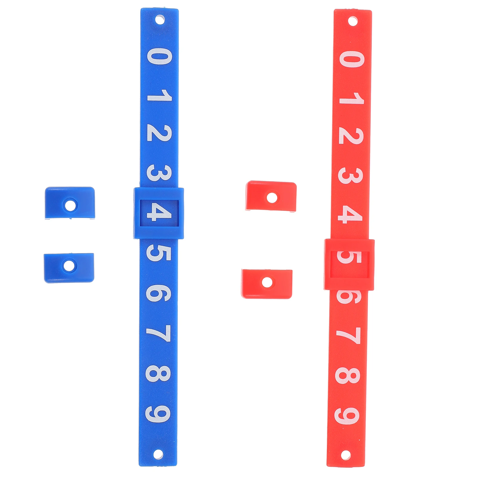 

2pcs Table Football Accessories Small Size PP Material Score Keepers Colors Foosball Counters Table Soccer Game