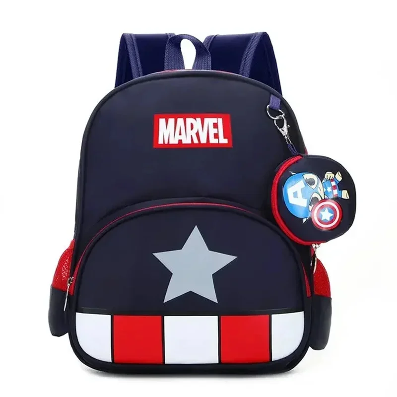 Spiderman Backpacks Super Heroes Student School Bag Cartoon 3d Stereo Kindergarten Backpack Children\'s Travel Children\'s Gift