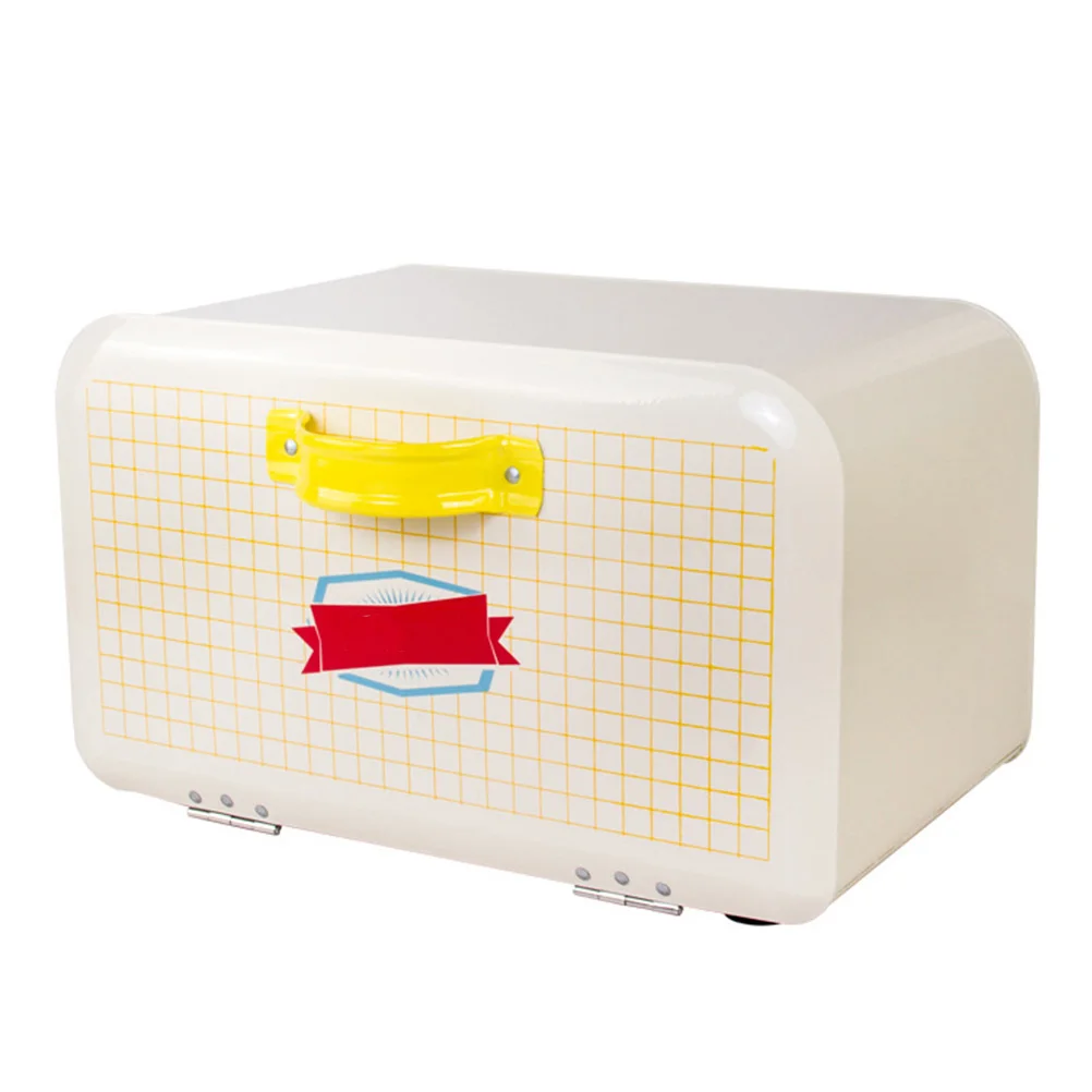 

Large Capacity Flip Top Box Airtight Kitchen Countertop Storage For Cake Snacks Household Sundries Bread Container Kitchen