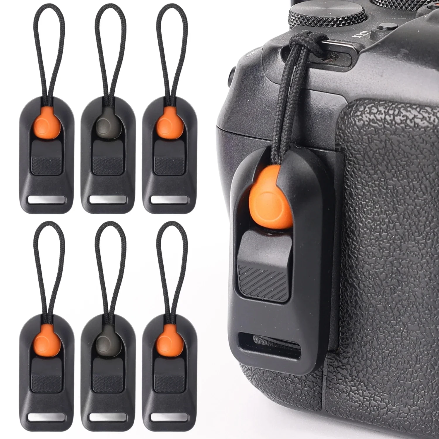 Conector universal de liberação rápida com adaptadores de base, fivela de alça de pescoço para câmera, alça de ombro sony, adaptador de alça de pulso