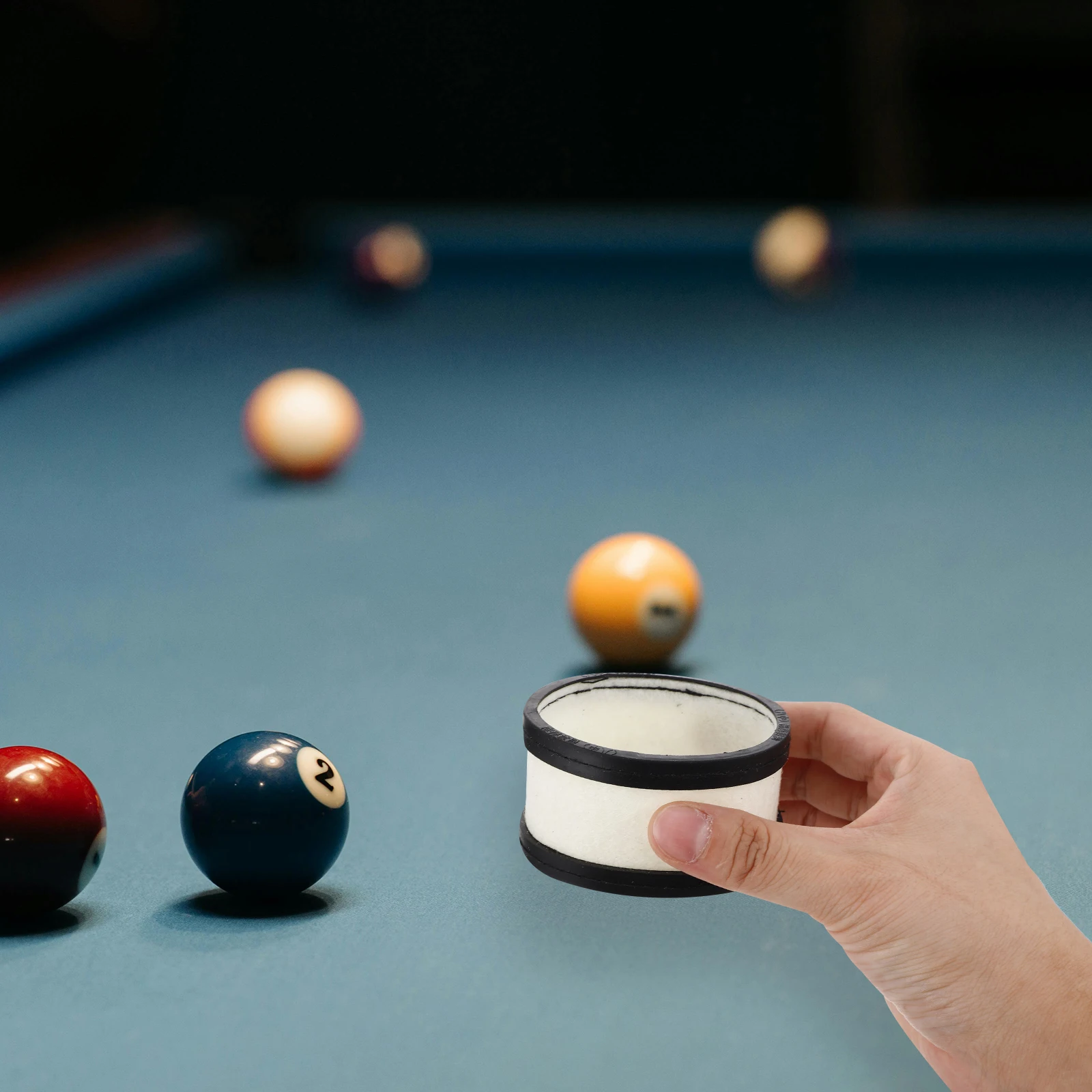 

16Pcs Durable Wool Cleaning Rings for Chinese Pool Ball Cleaner with Polishing Solution and Easy Installation