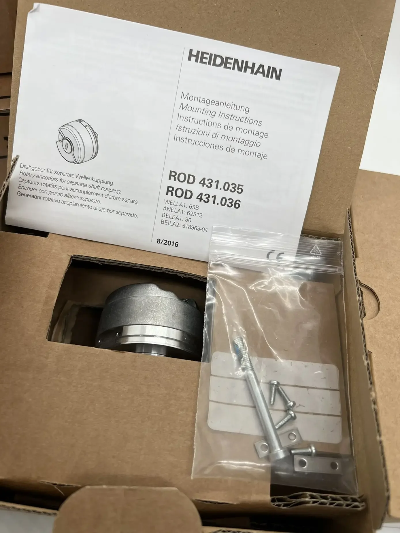 

НОВЫЙ новый энкодер HEIDENHAIN ERN1331/ROD431.035 ID 735117-52/1169566-52 ROD431