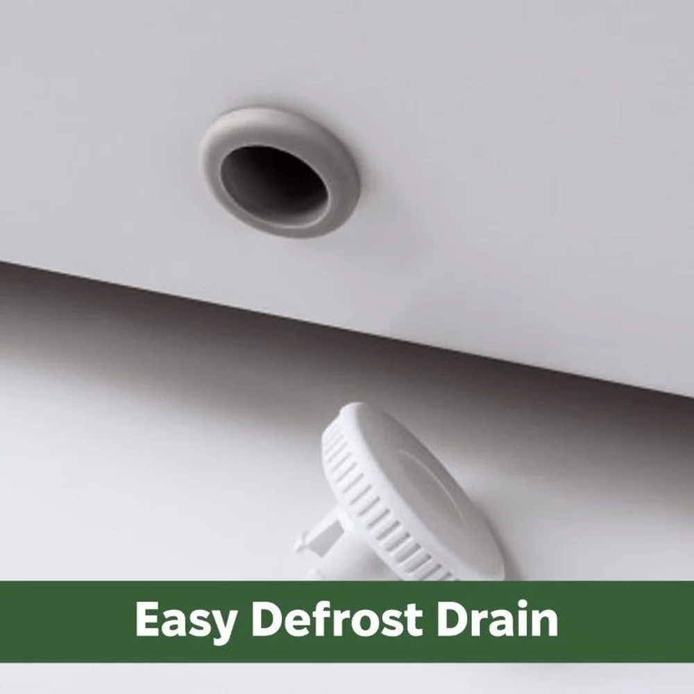 5.0 قدم مكعب الصدر الفريزر المرآب جاهز سلة متحركة قابل للتعديل التحكم في درجة الحرارة سهلة تذويب استنزاف حل التخزين الأبيض