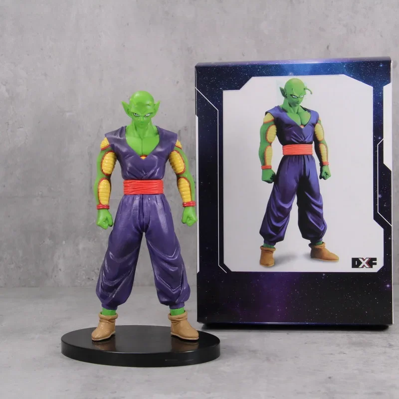 

19cm Dxf Piccolo Dragon Ball Anime Figures Superhero Demon King Standing Posture Statue Model Desktop Decoration Kids Toys Gifts