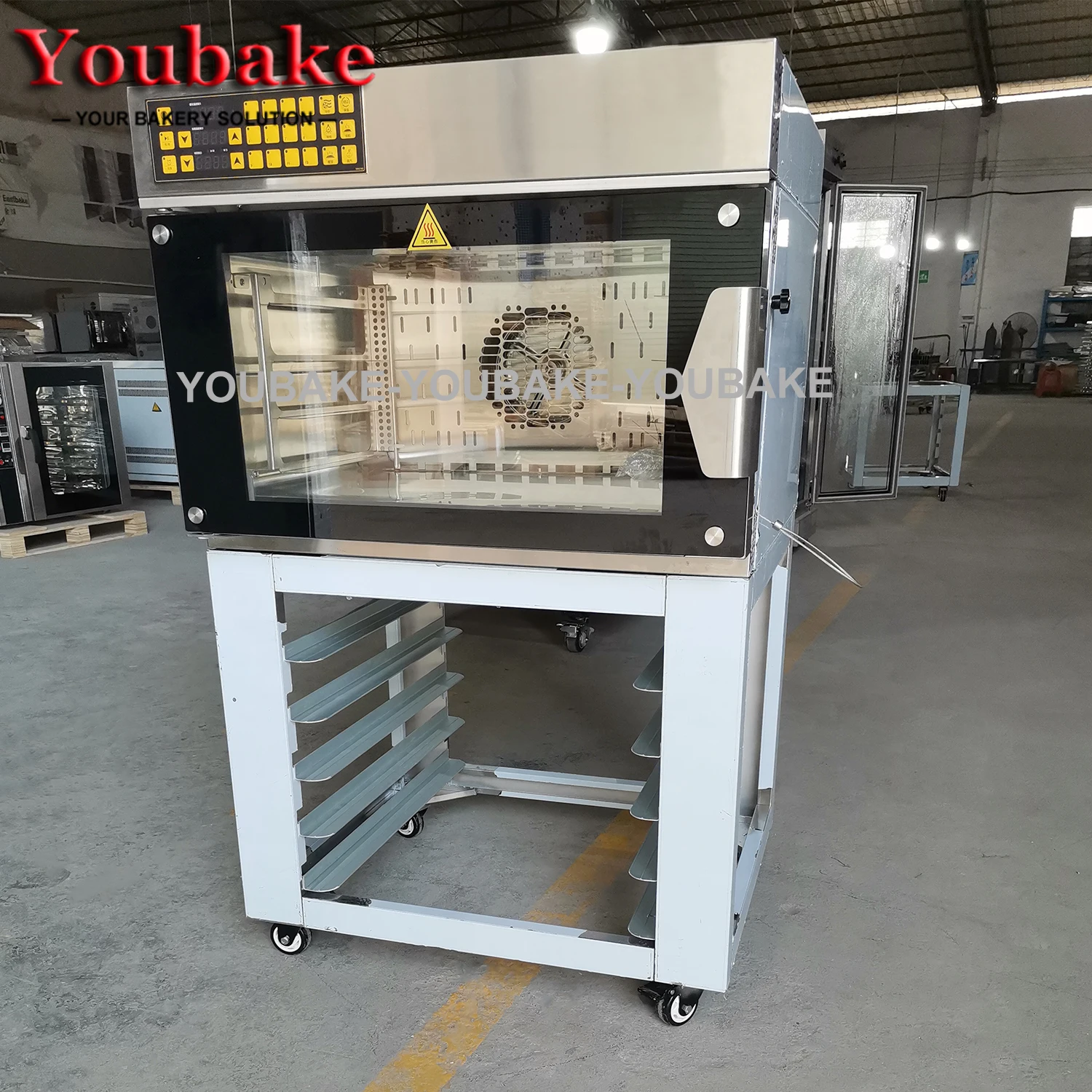 Cake Bread Bakery Food Convection Baking Electric 4 Trays Convection Oven Commercial Price Machinery for Sale Equipment