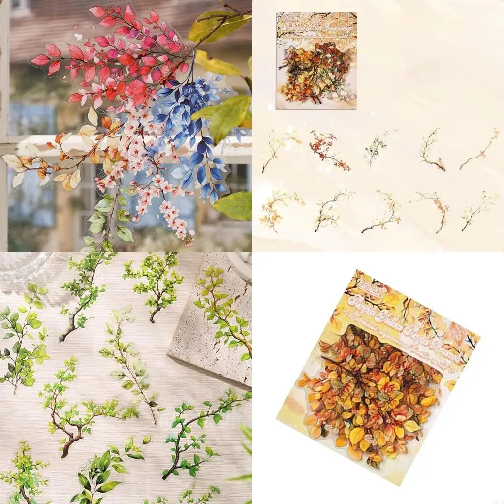 

Y5JB 20 Sheets Muono Sticker Lovely Decorative Sticker Scrapbook Sticker for Journal Craft Greeting Cards Decoration