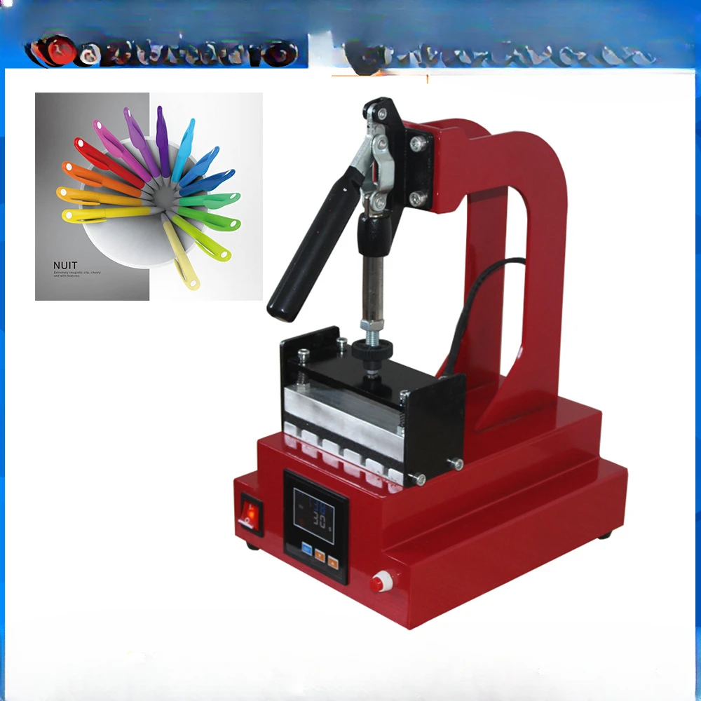 Advertising pen printing machine, ballpoint pen printing logo machine, personalized DIY graffiti hot pen printing machine