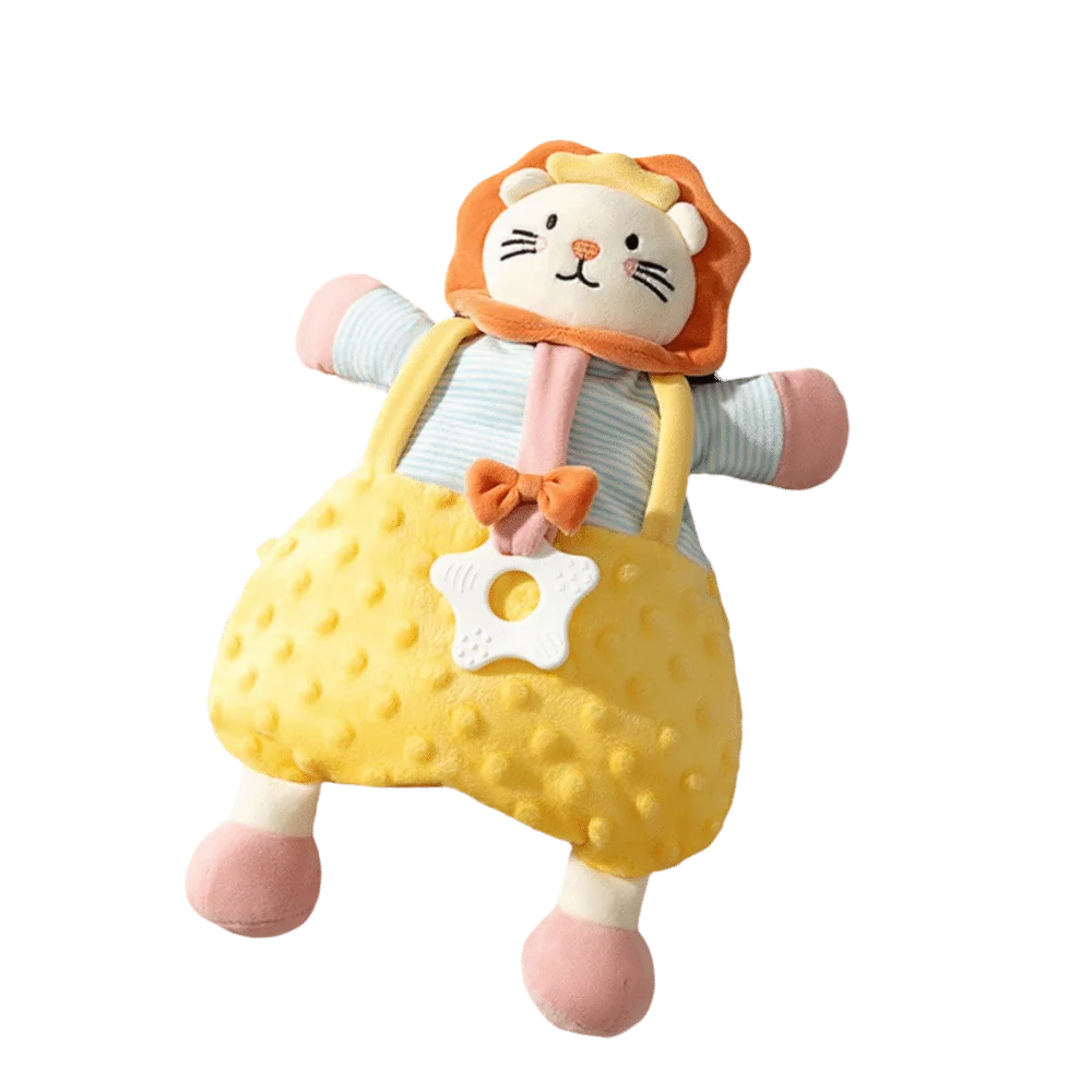 Super Soft Baby Soothing Towel Bean Velvet Palm Simulation Throw Pillow Soft Soothing Simulation Animal Hand Puppet 0 12 Months