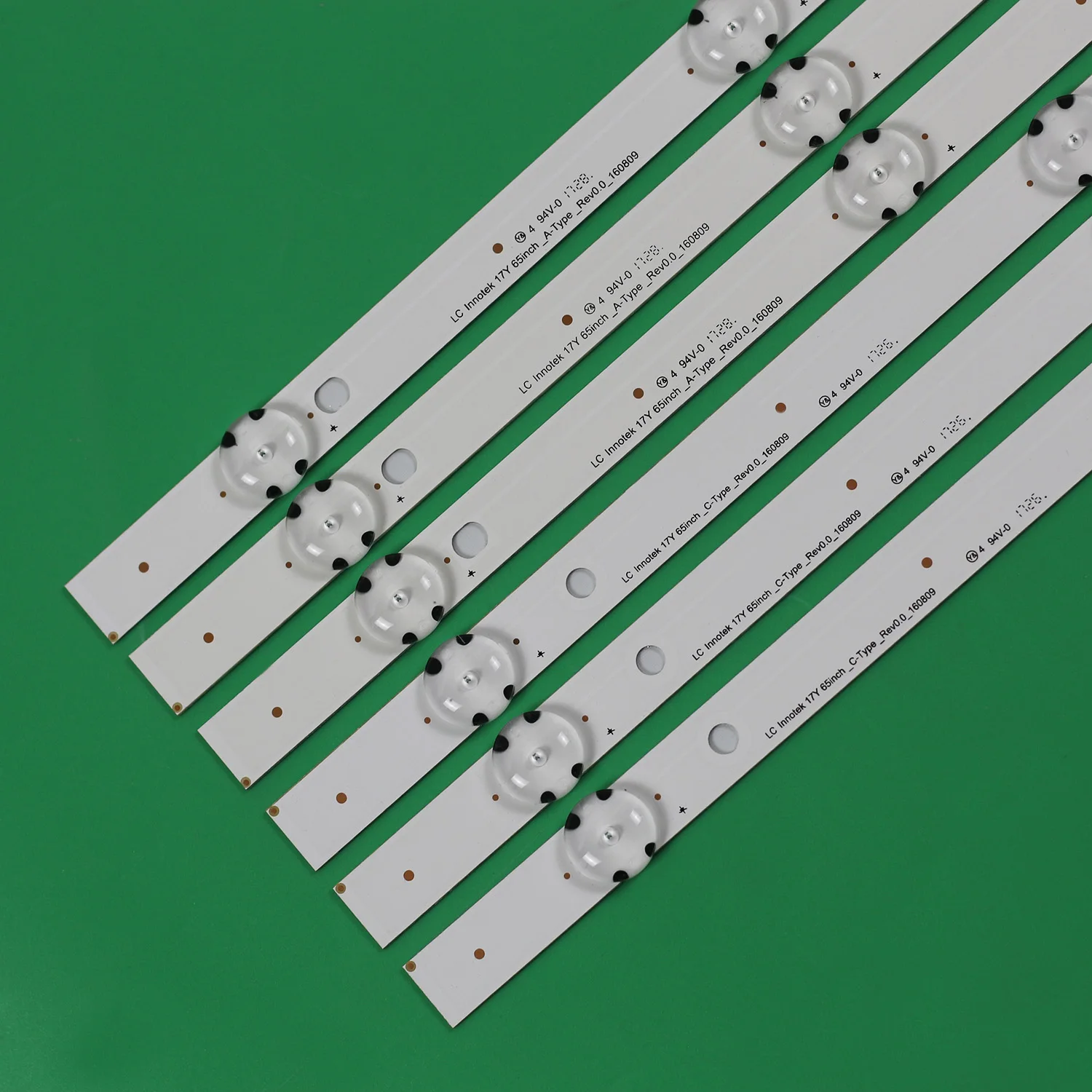 شريط إضاءة خلفي LED 65UJ630Y-TA 65UJ634V-ZD NC650DGEAAFX7 EAV63673007 65UJ630Y 65UJ6300-UA 65UJ5500-UA 65UJ634V-TD EAV64054301