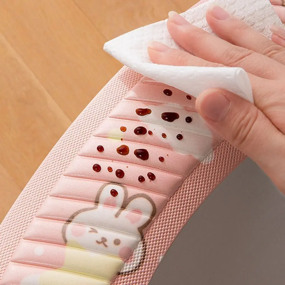 Universal Waterpoof Toilet Seat Cover Soft Cartoon Closestool Mat Washable Cute Toilet Sticky Seat Pad Bathroom