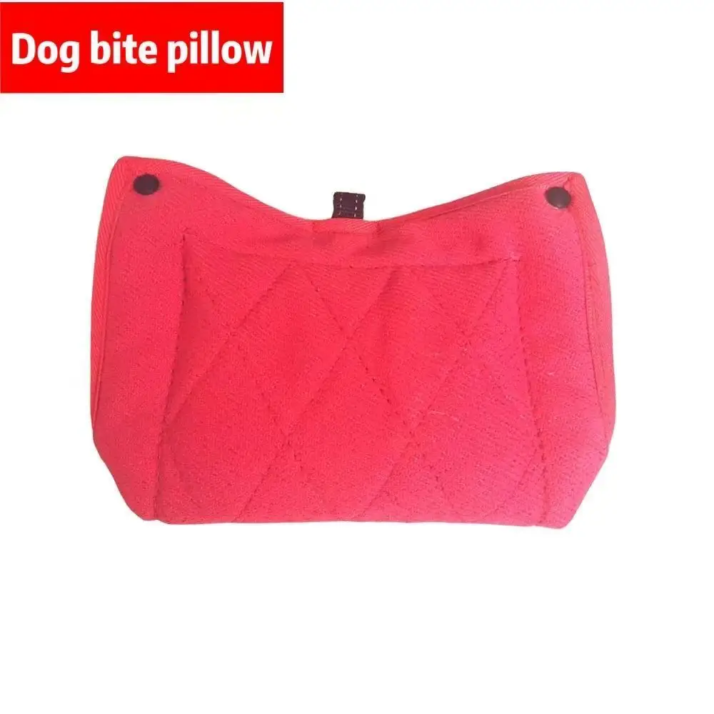 

2-Handle Anti-Tearing Dog Bite Pillow Dog Interactive Pet Toy Dog Chew Tug Agility Dog Training Equipment Support customization
