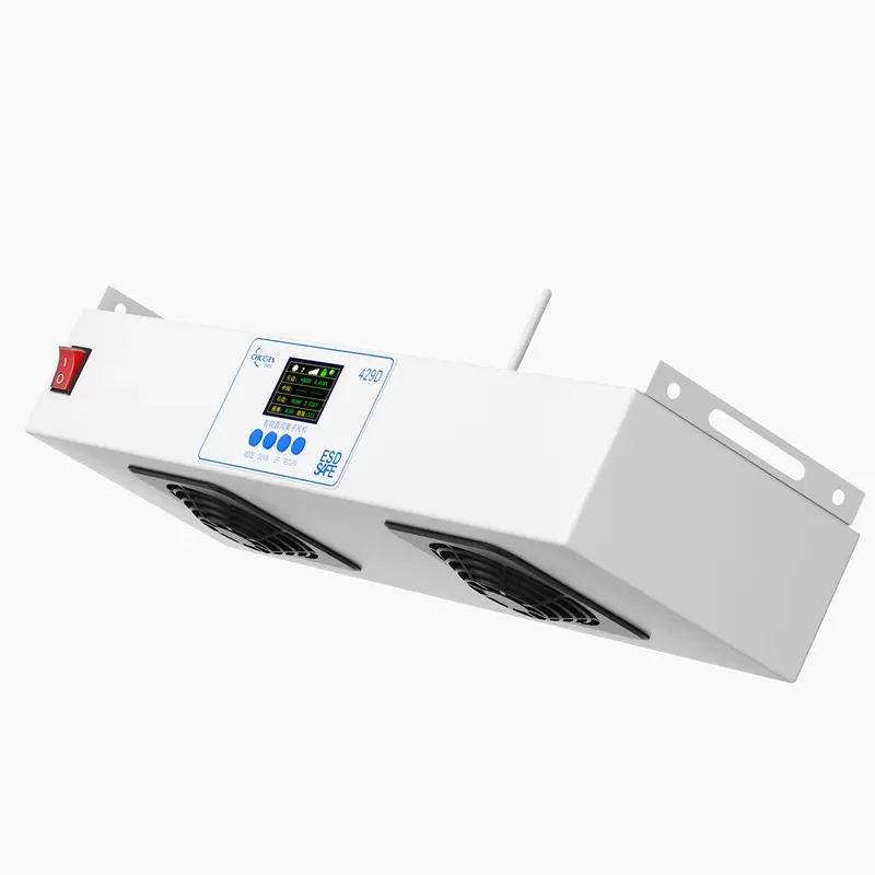 

Chuangdai 429D Intelligent DC Ion Fan Wireless Networking Double Head Suspension Static Static Eliminator