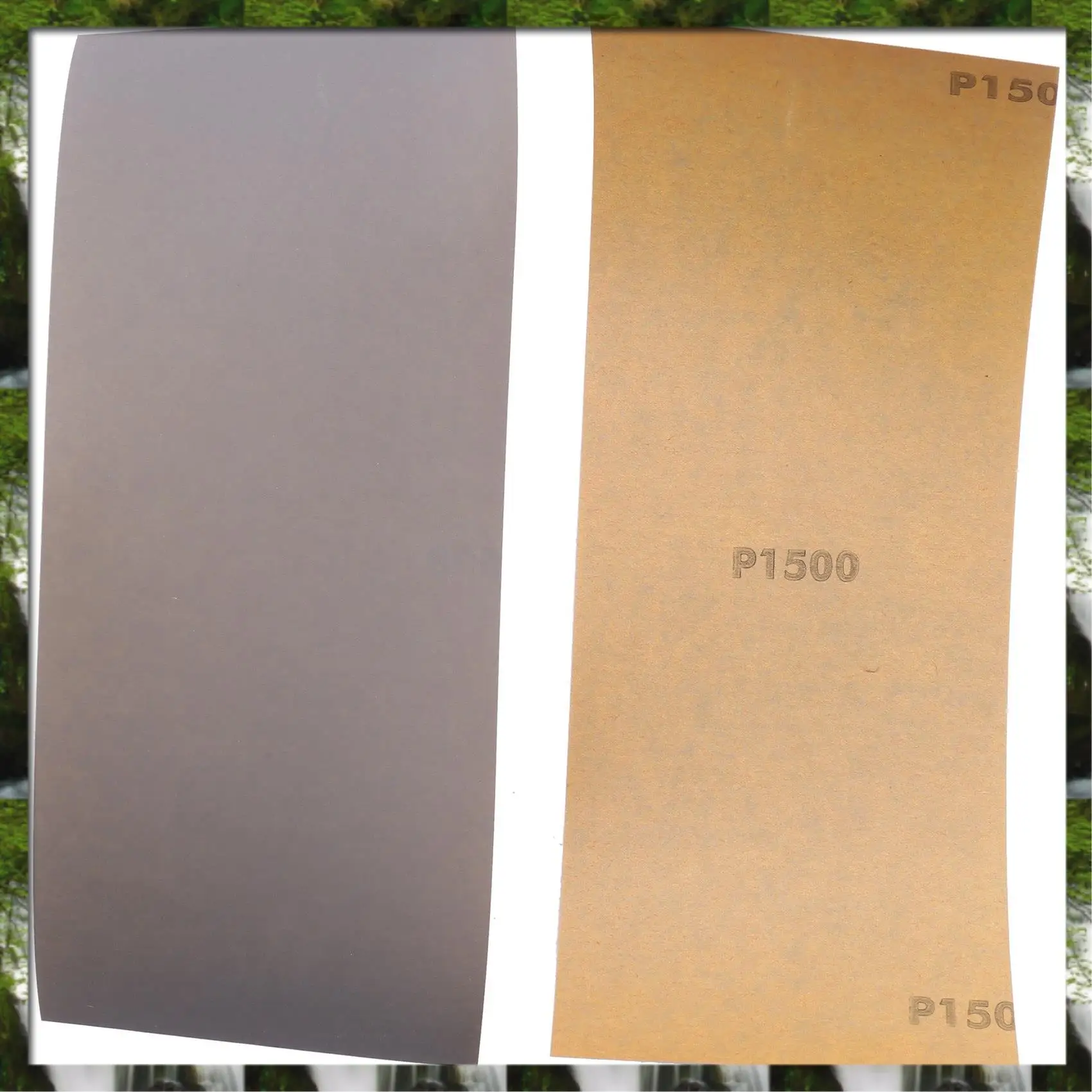 

The New Abrasive Dry Wet Waterproof Sandpaper Sheets Assorted Grit Of 400/ 600/ 800/ 1000/ 1200/ 1500 For Furniture, Hobbies And