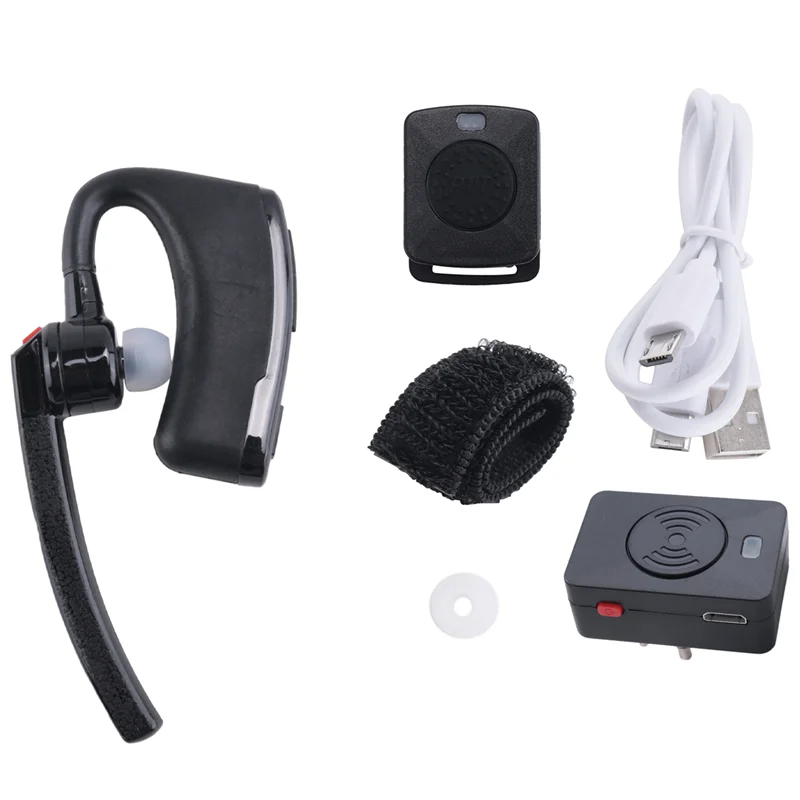 A40Z-Wireless Walkie Talkie Bluetooth PTT Headset Earpiece For Motorola EP450 GP88 PRO2150 P110