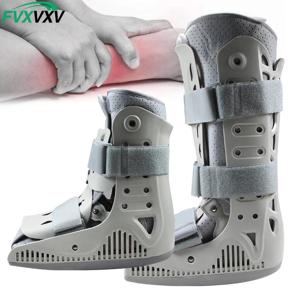 1PCS Air Walker Fracture Boot Walking Protection Boot Inflatable for Broken Foot Fractures Sprains Fits Left or Right Foot Ankle