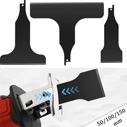 3Pcs Tile Cleaning Scraper Blade, Multi Tool Reciprocating Saw ,Tile Floor Removing Cleaning Scraping Tool 50/100/150mm Saw Blad