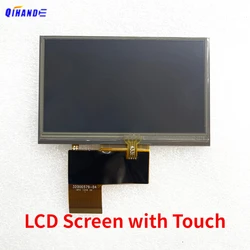 New 4.3 inch LCD Screen 40PIN 32000579-04 AT043TN24 V.1 AT043TN24 V.7 AT043TN25 V.2 with Touch Screen Glass Panel Sensor 104x64
