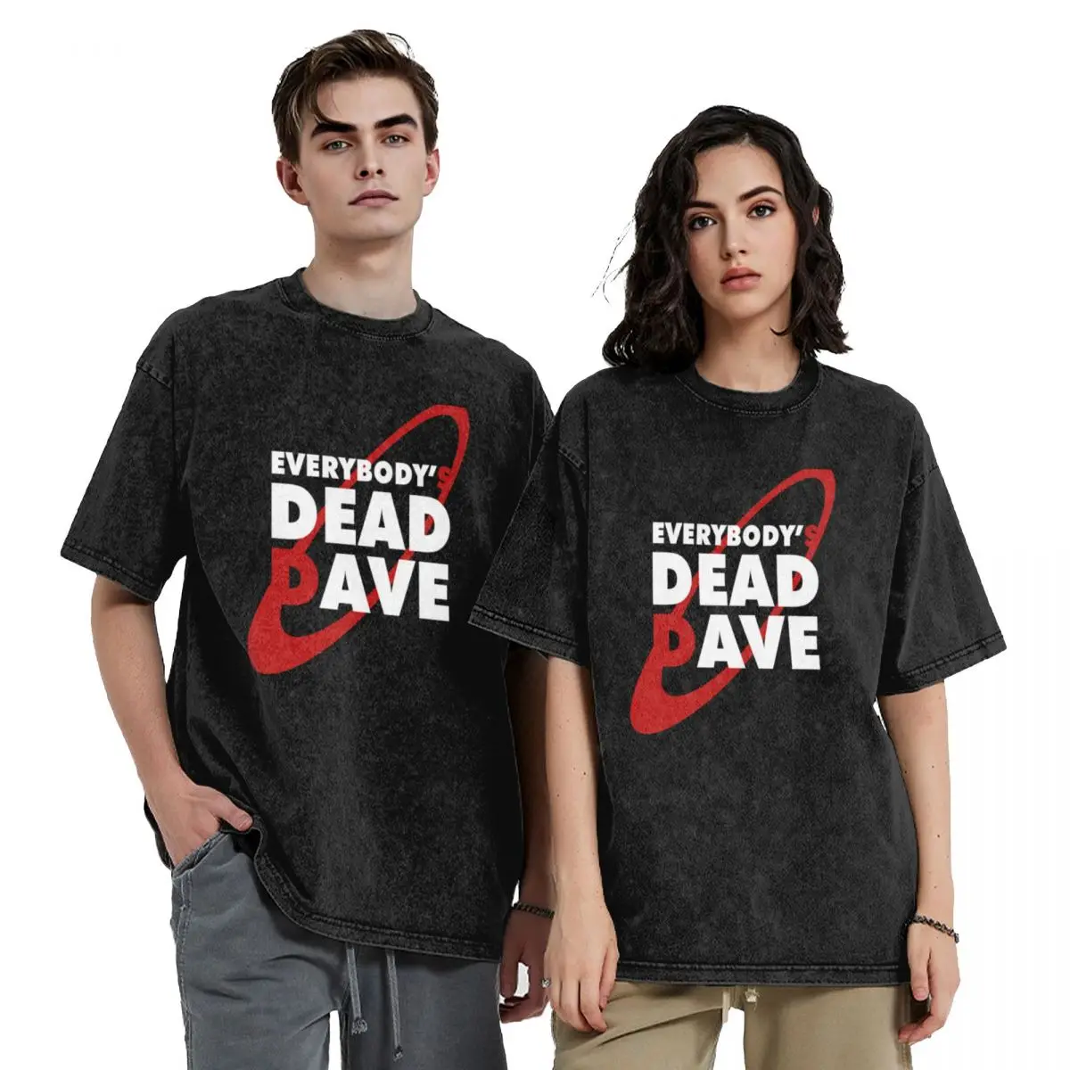

Everybody's Dead Dave - British Comedy T-Shirt tops sweat Aesthetic clothing vintage graphic tee mens fashion