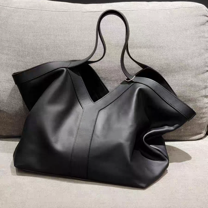

Women's Luxury Y-shaped Tote Bag Large-capacity Brand Designer Shoulder Bags Fashion Classic Commuter Underarm Bag Shopping Bags