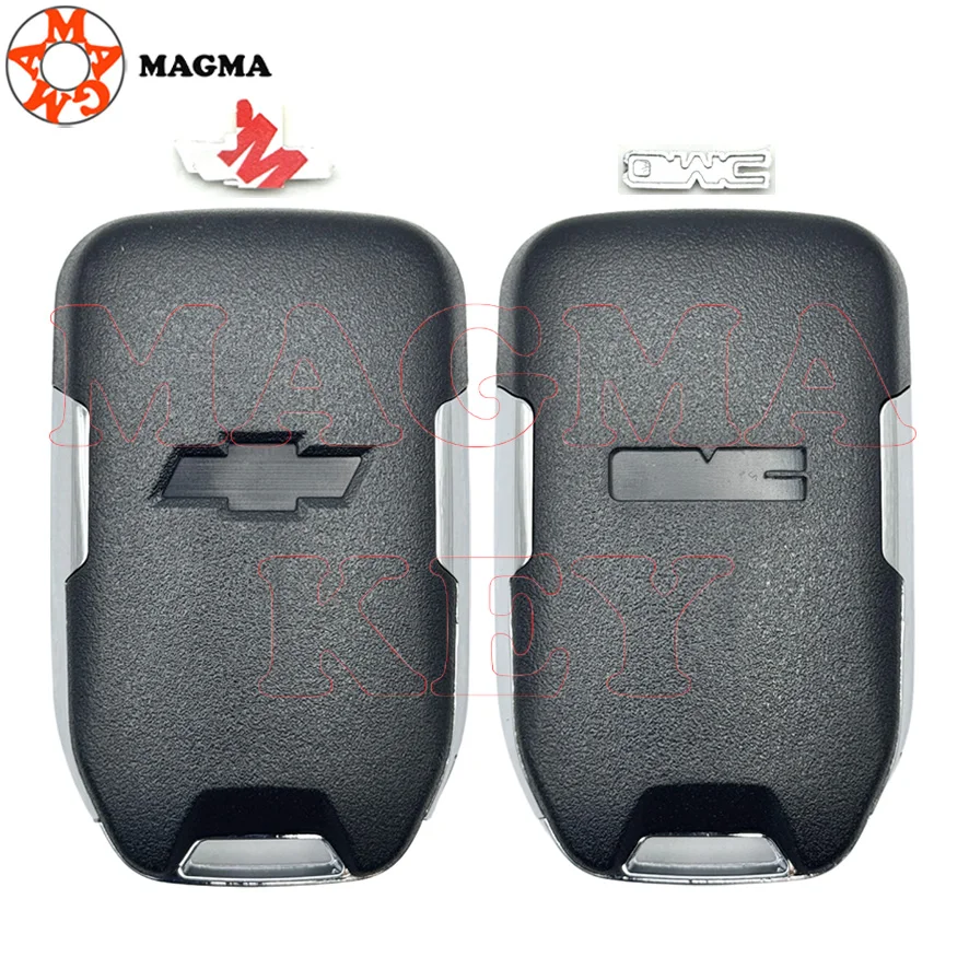 MAGMA الذكية بدون مفتاح فوب شل لشروليه تاهو سيلفرادو سوبربان تاهو جي إم سي سييرا أكاديا التضاريس يوكون حافظة مفتاح بعيد #3