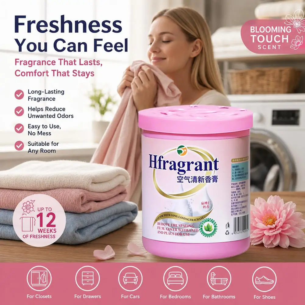 New Thai Deodorant Aromatherapy Artifact Peony Deodorant Solid Fragrance Freshener Bedroom Toilet Home Car Lasting Fragrance view 3