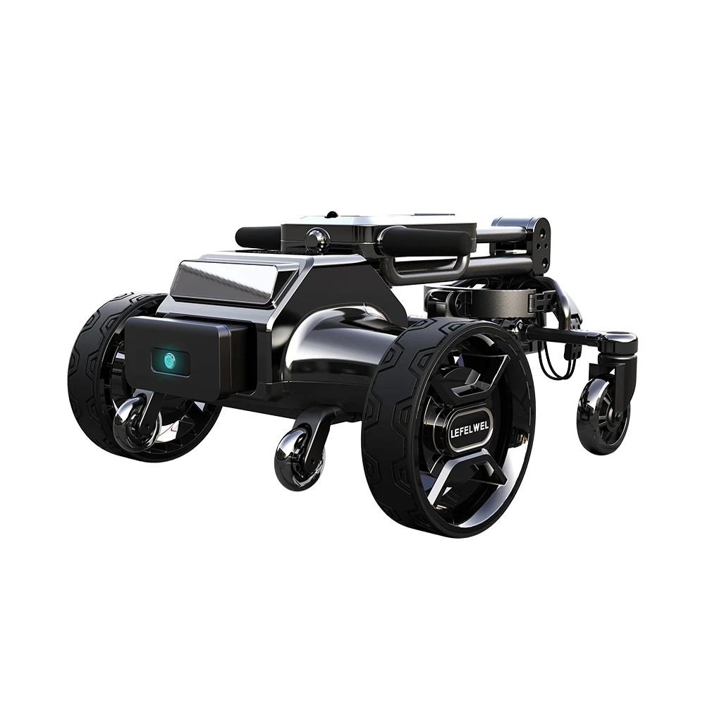 Top of line Electric Golf Trolley Lithium Battery with Remote Control 4 wheels 36-45 holes G5 Automatic Follow me Golf Trolley