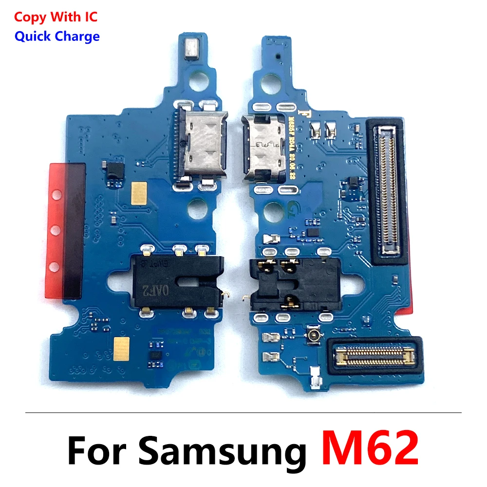 For Samsung M62 USB Charging Port Dock Charger Plug Connector Board Flex Cable New USB Date Quick Charger Board