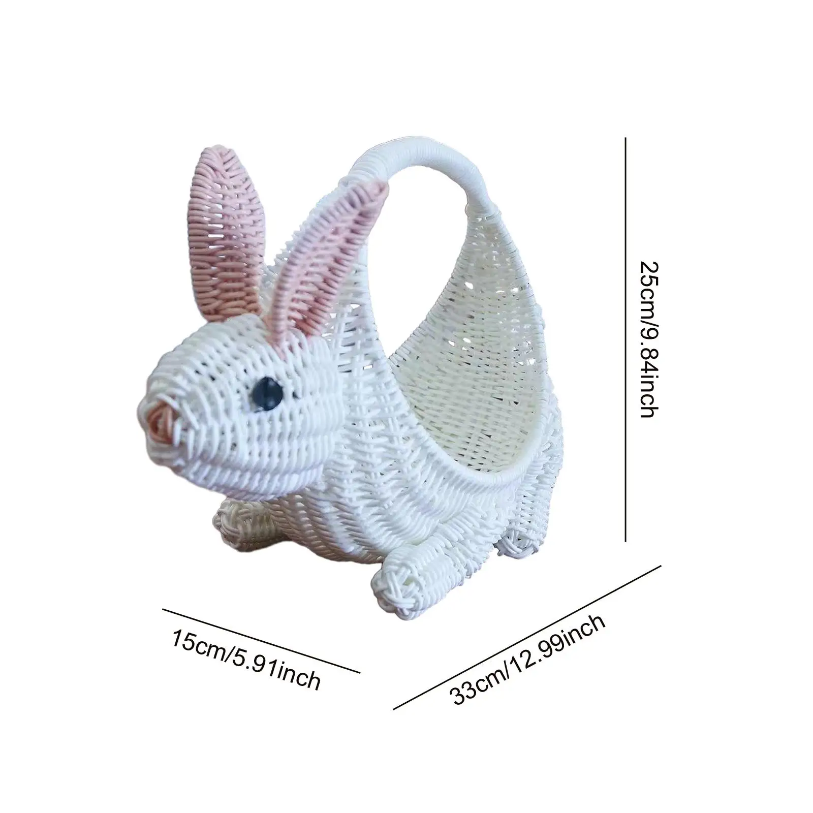 Fruit Basket Vegetable Storage Serving Basket for Kitchen Counter Bread