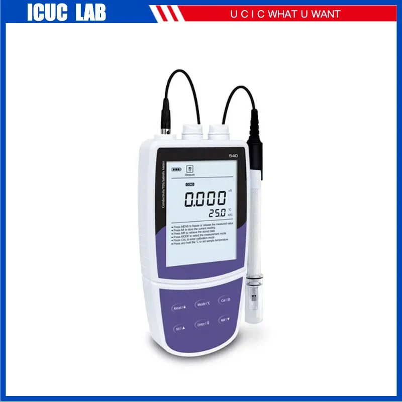 Portable Conductivity TDS Salinity Resistivity Meter Bante540 Bante520