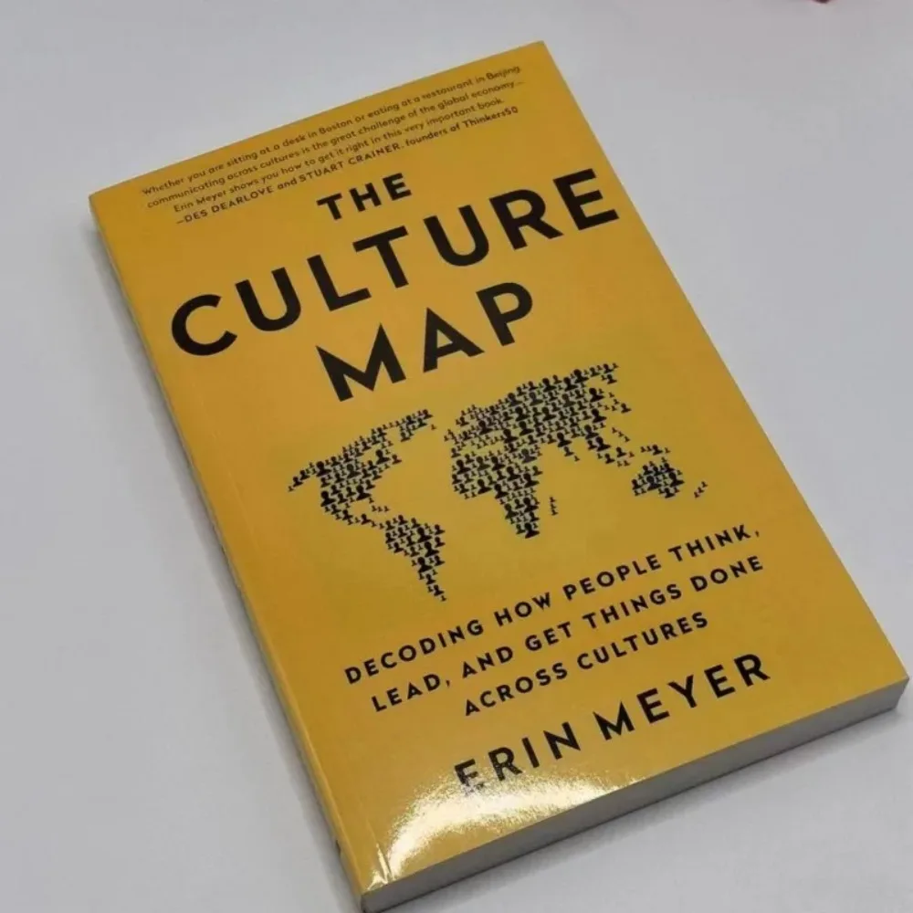 

The Culture Map By Erin Meyer Decoding How People Think,Lead and Get Things Done Paperback Book in English