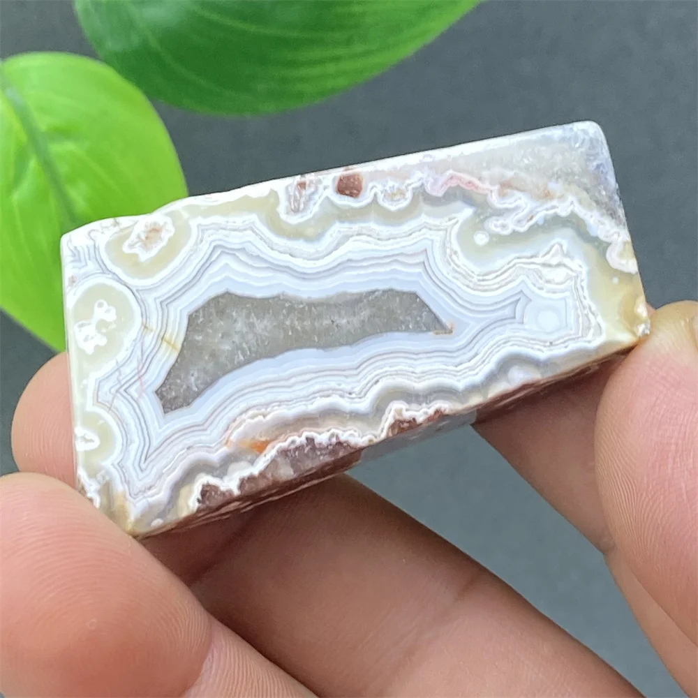 Natural Mineral Mexican Agate Irregular Geometric Polyhedron Hand Polished And Cured Home Decoration