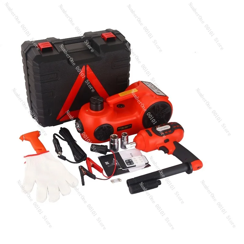 Cross-border Electric 0kg Top Outdoor Portable Vehicle Emergency Tool Lithium Control Car-mounted Lifting Equipment Wholesale