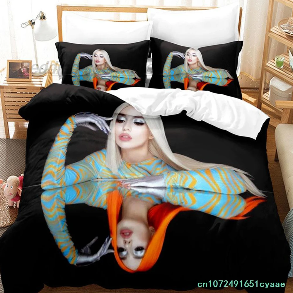 Adexe Nau  Bedding Set Single Twin Full Queen King Size Bed Set Aldult Kid Bedroom Duvetcover Sets Print Hip Hop Bed Sheet Set