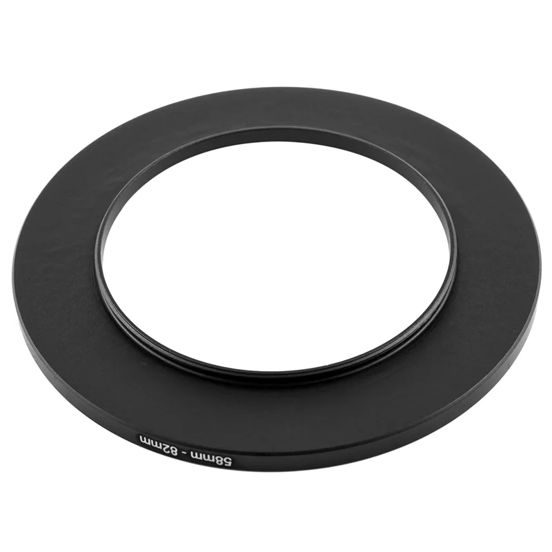 AA84 5 stuks 58 mm tot 82 mm camerafilterlens 58 mm-82 mm step-up ringadapter