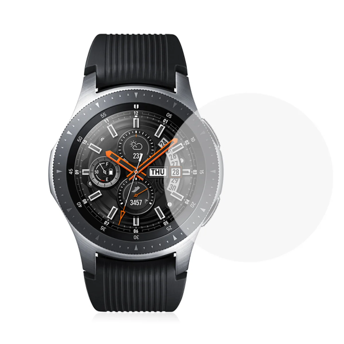 

4Pcs Tempered Glass Screen Protector for Watch 46Mm 0.26mm Thickness 9H Hardness Explosion-Proof Full Coverage